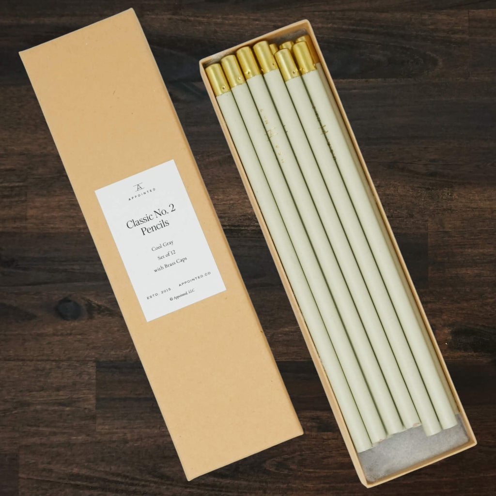 No. 2 Pencil Set of 12 | Cool Gray | Appointed