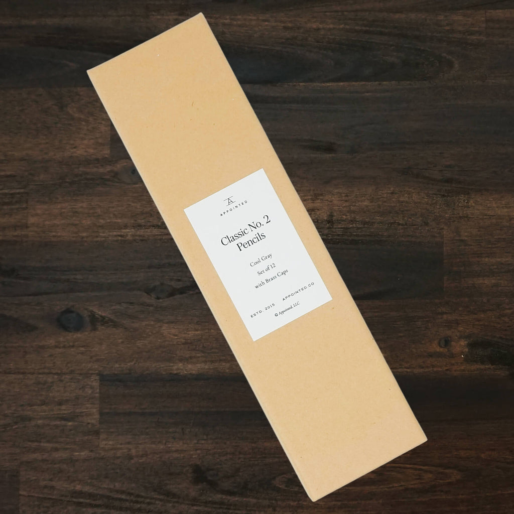 No. 2 Pencil Set of 12 | Cool Gray | Appointed