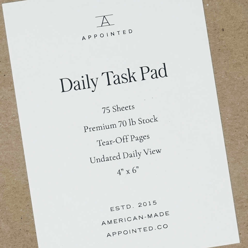 Daily Task Pad | Sage | Appointed