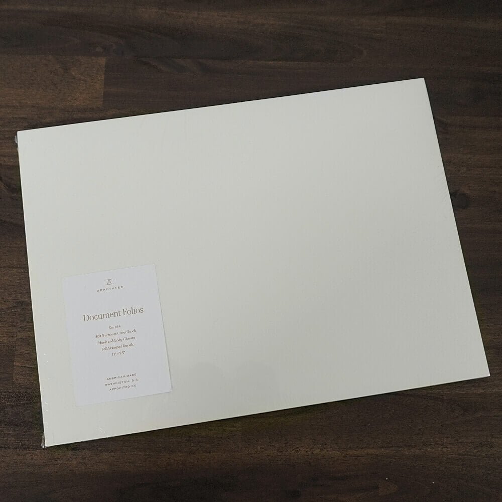 Document Folios | Set of 4 | Appointed