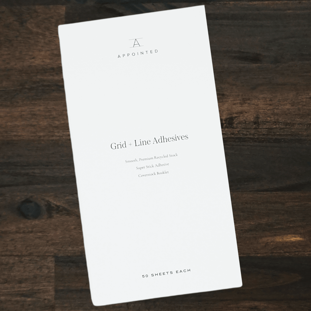 Adhesive Notes | Grid + Line | Appointed