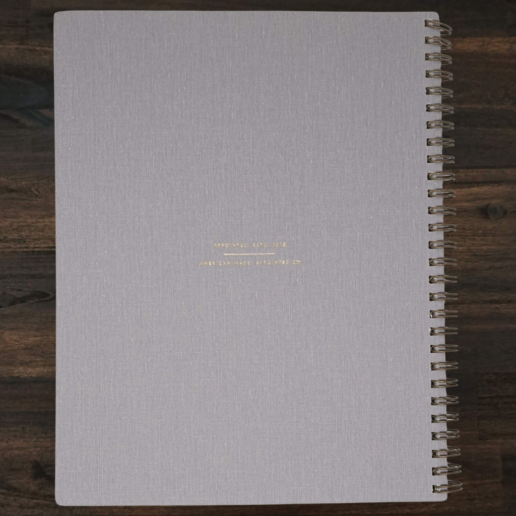 The Notebook | Lined | Lavender Gray | Appointed