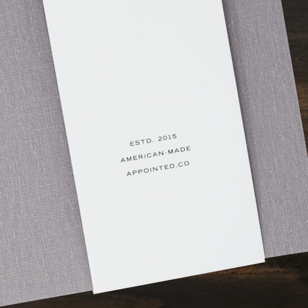 DISCOUNTED | The Notebook | Blank | Lavender Gray | Appointed