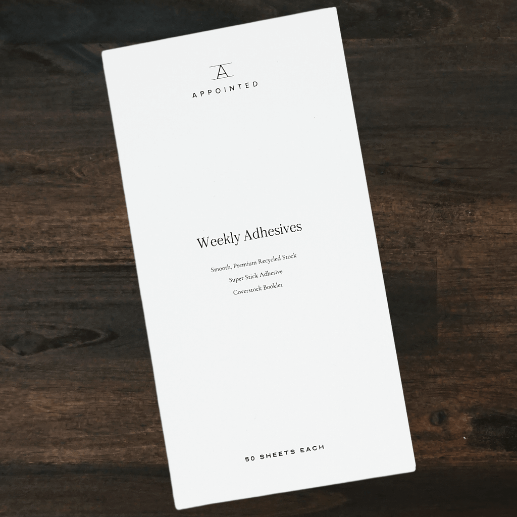 Adhesive Notes | Weekly | Appointed