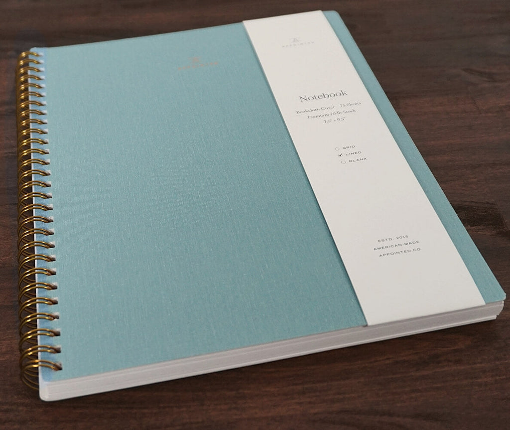 DISCOUNTED | The Notebook | Lined | Chambray Blue | Appointed