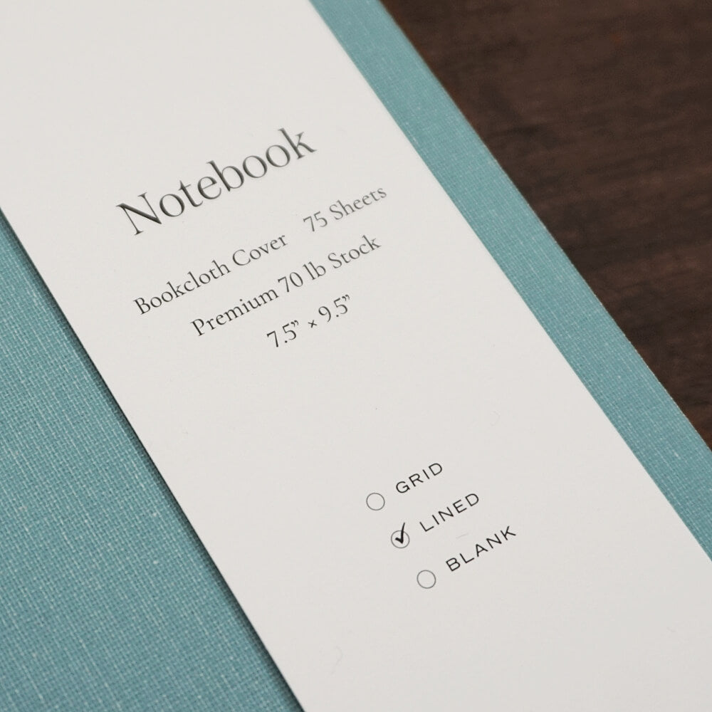 The Notebook | Lined | Chambray Blue | Appointed
