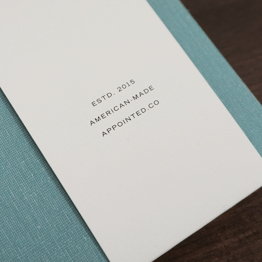 The Notebook | Lined | Chambray Blue | Appointed