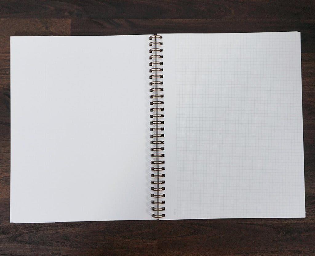 The Notebook | Grid | Charcoal Gray | Appointed