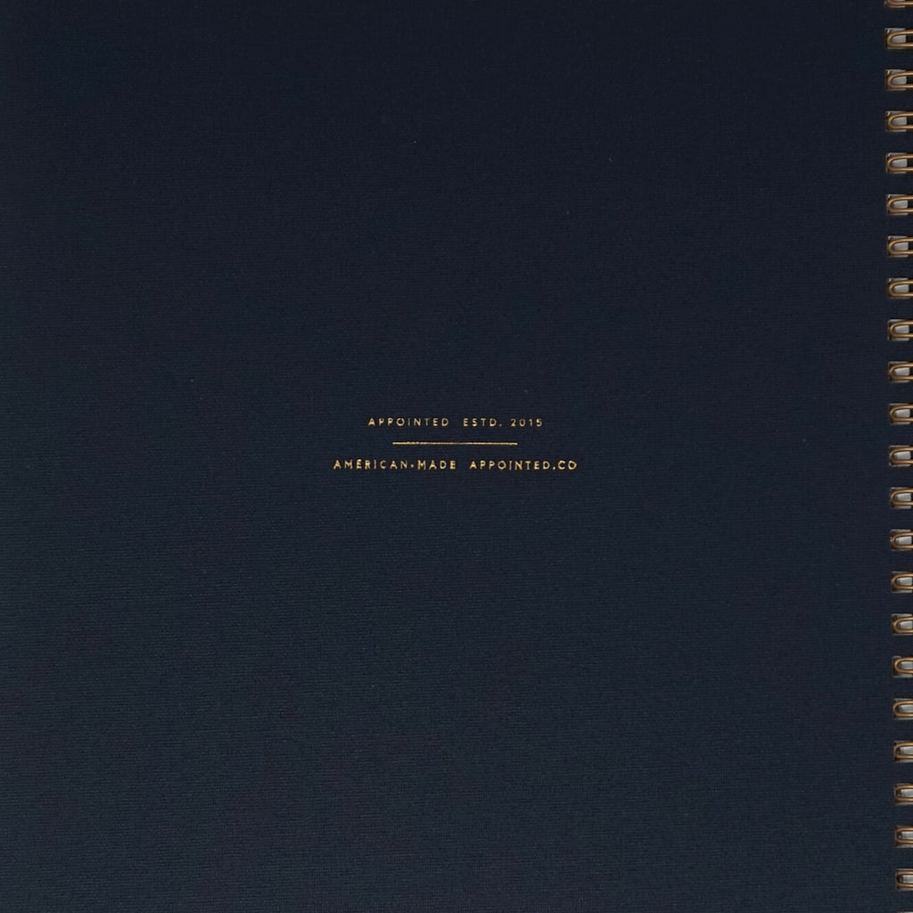 The Notebook | Lined | Oxford Blue | Appointed