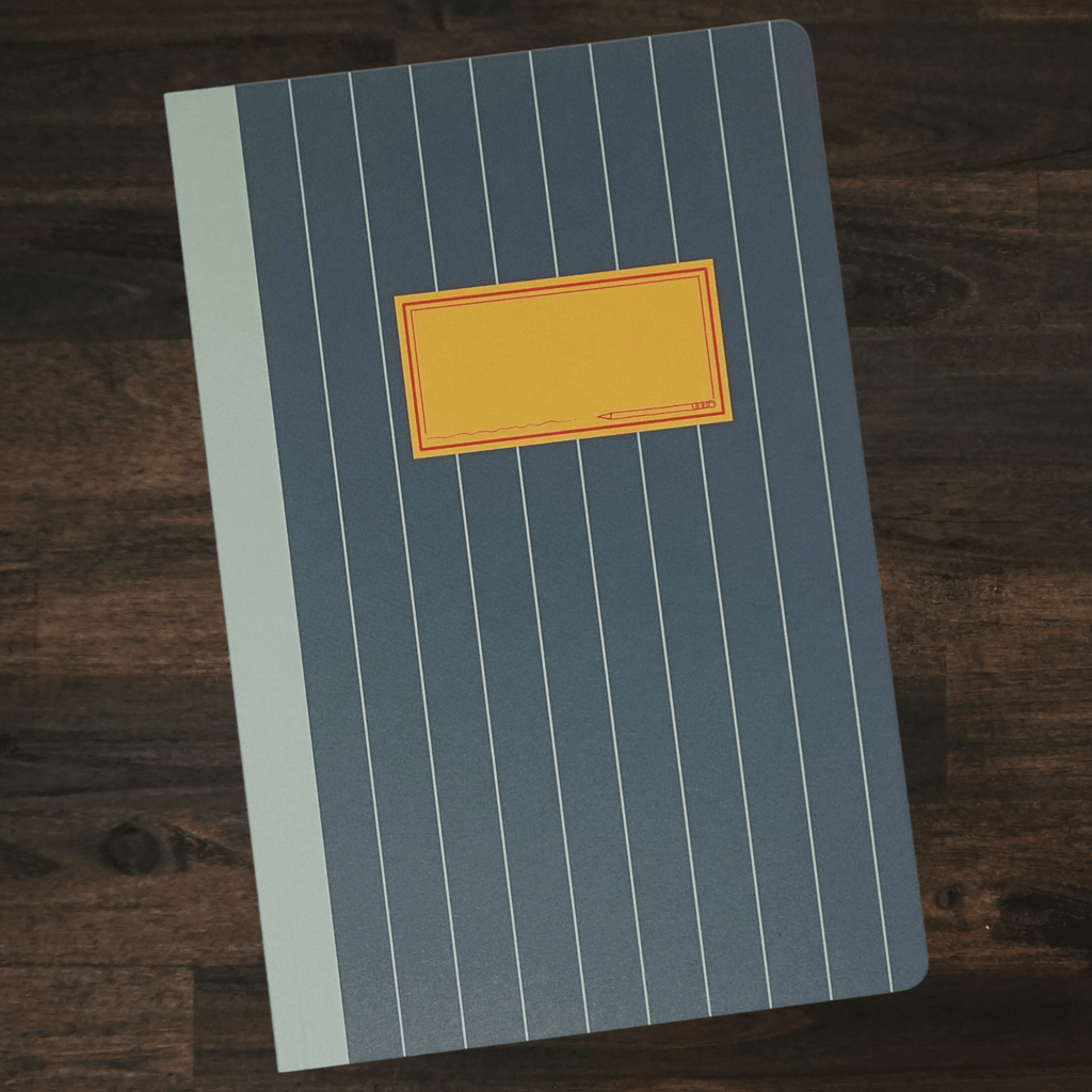 Lined Notebook Journal | Blue Stripes Menswear | Belle & Union