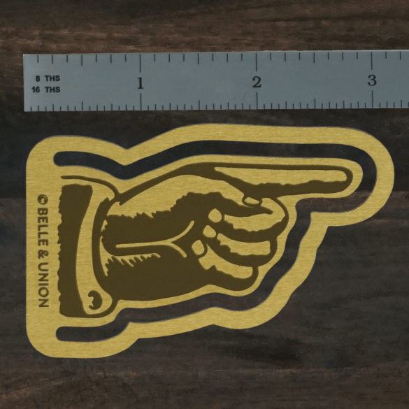 Brass Manicule Page Marker | Belle & Union