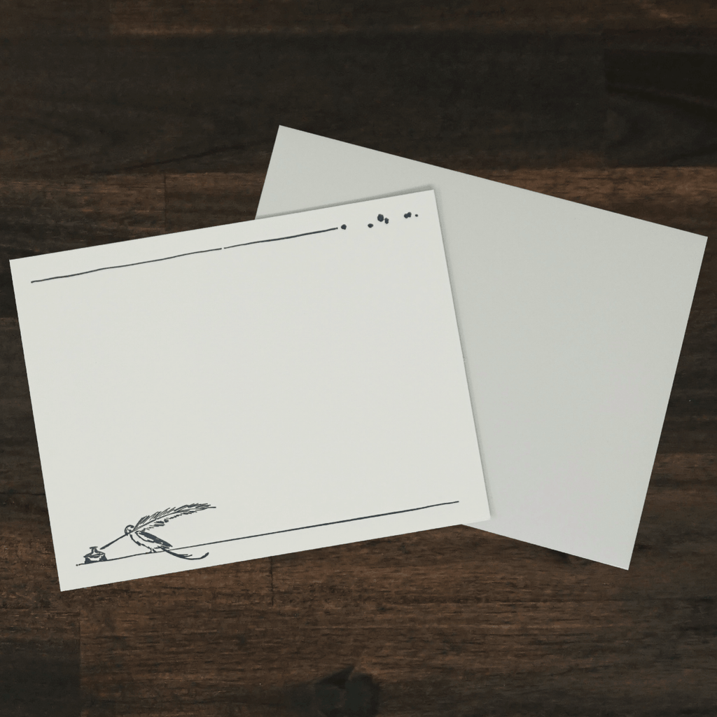 Note Card Set | Set of 6 | Inkwell & Pigeon | Belle & Union