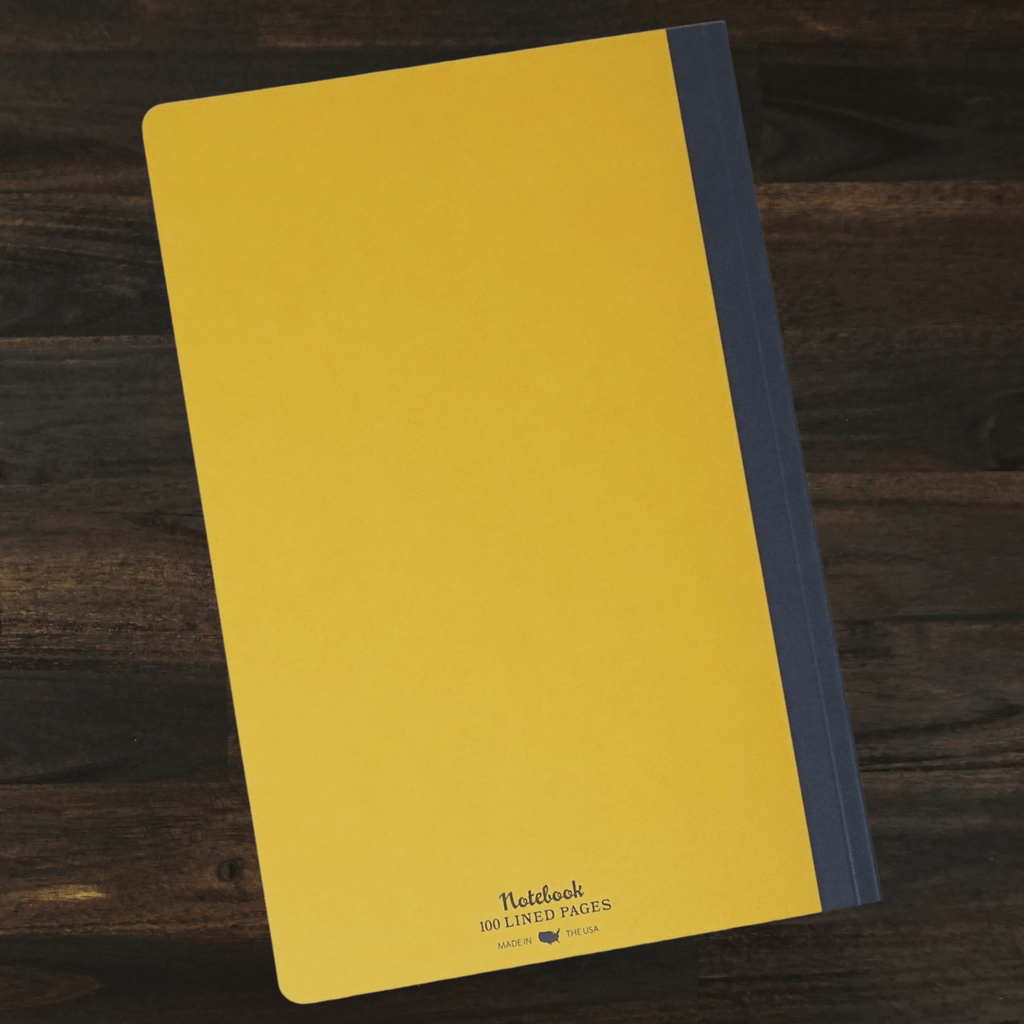 Lined Notebook Journal | Yellow Manicule | Belle & Union