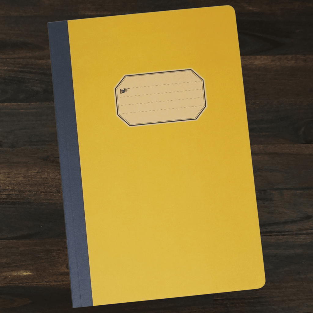 Lined Notebook Journal | Yellow Manicule | Belle & Union