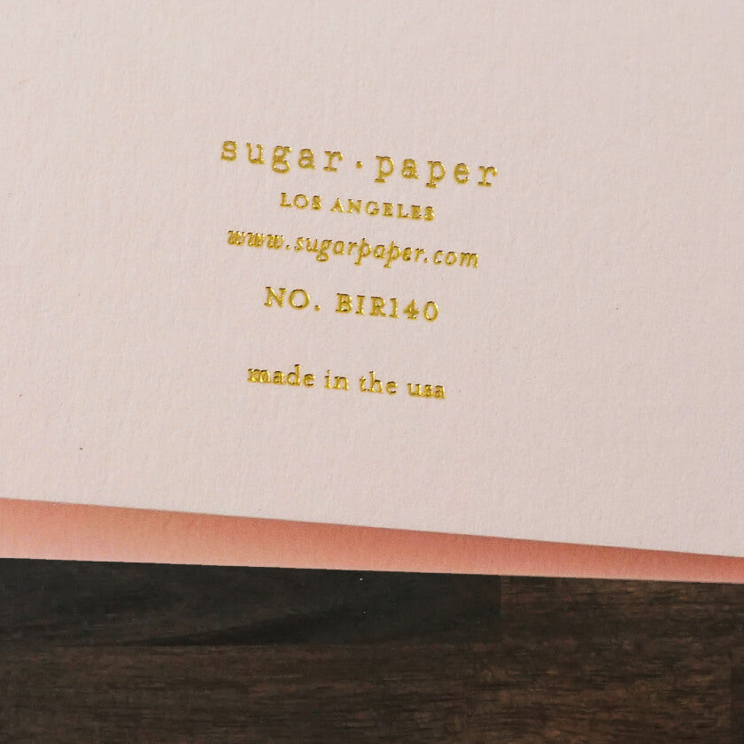 Sweetest Birthday Wishes Happy Birthday Card | Sugar Paper