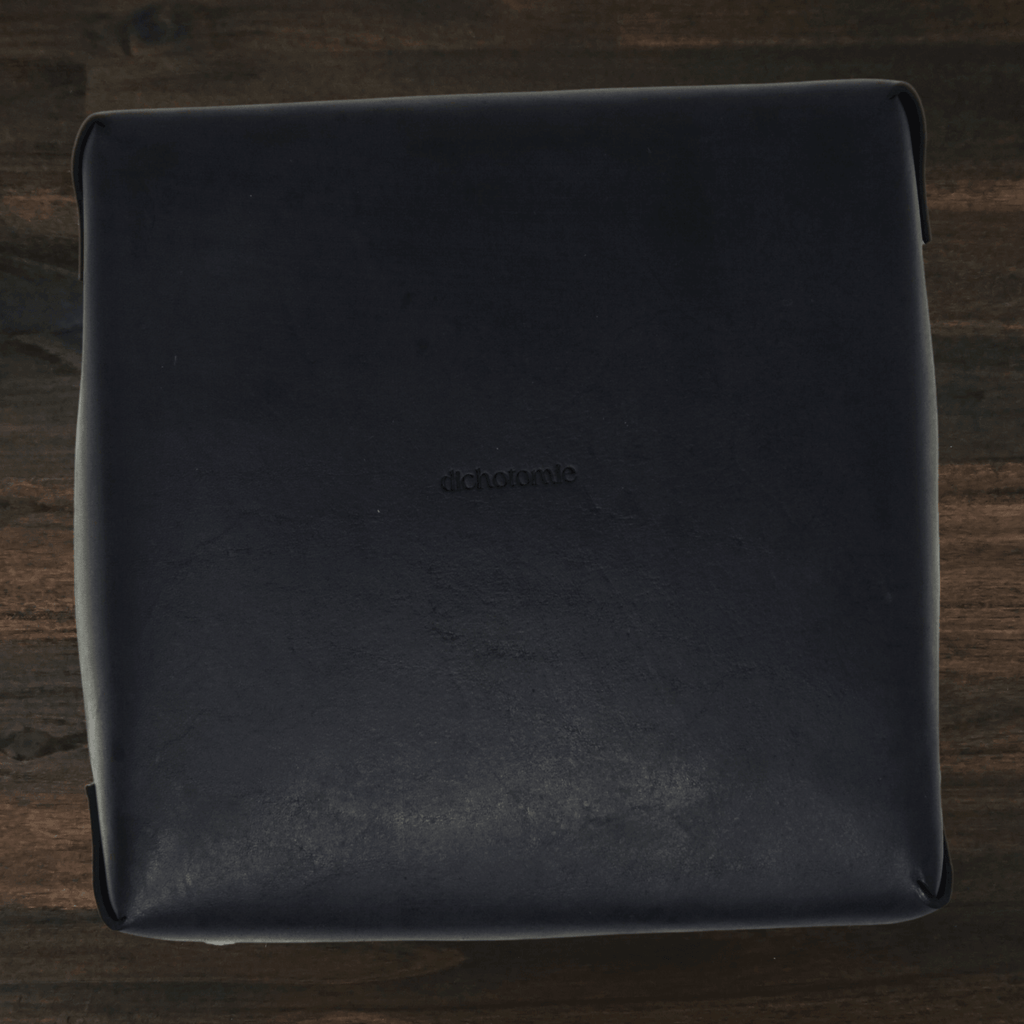Leather Valet Tray | Black | Dichotomie Studio