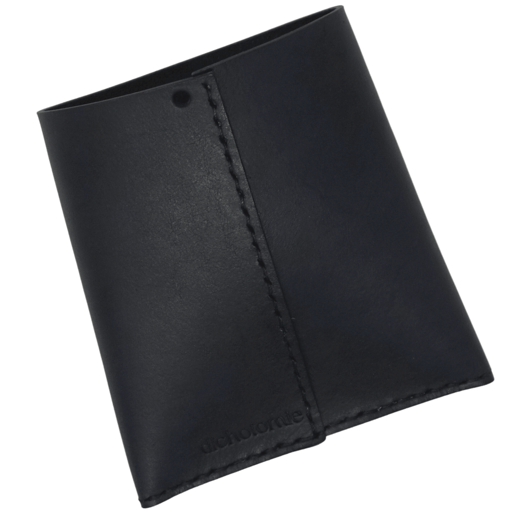 Leather Wall Pocket | Black | Dichotomie Studio