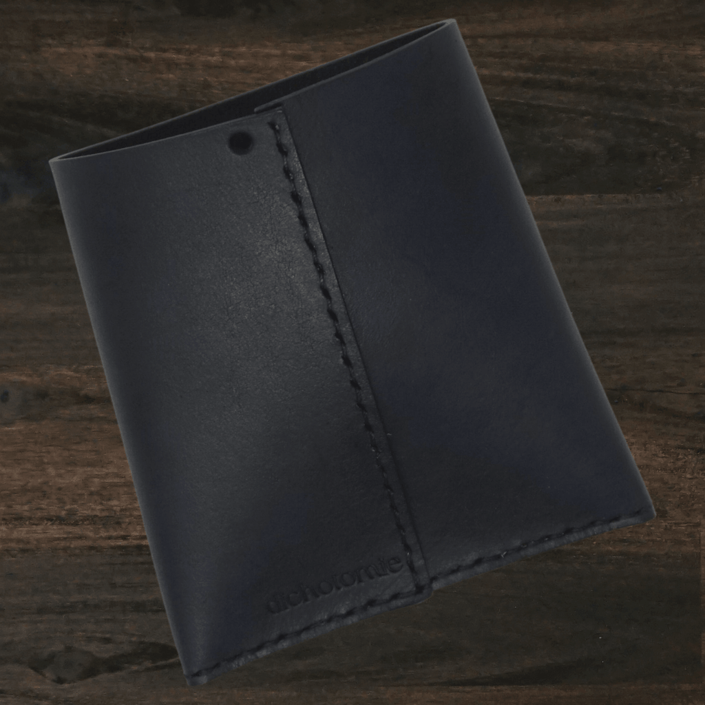 Leather Wall Pocket | Black | Dichotomie Studio