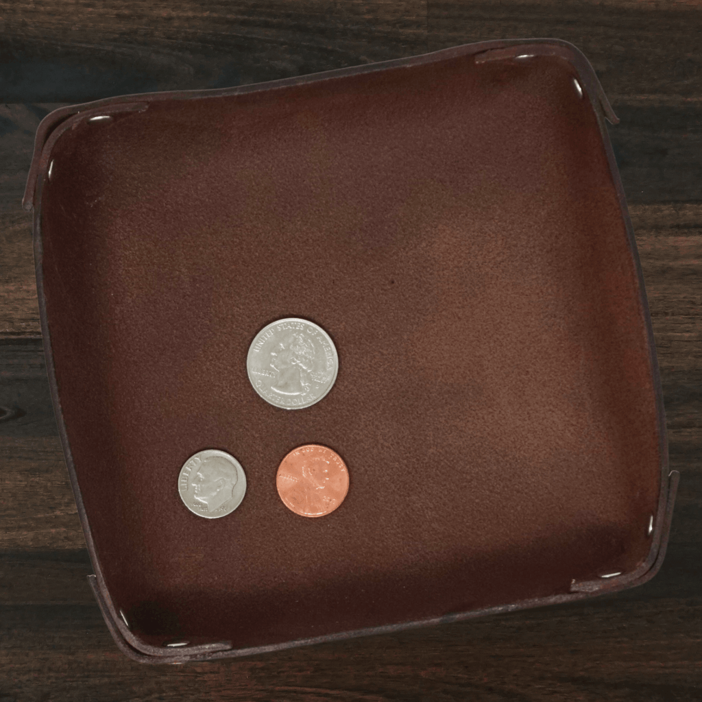 Leather Valet Tray | Small 