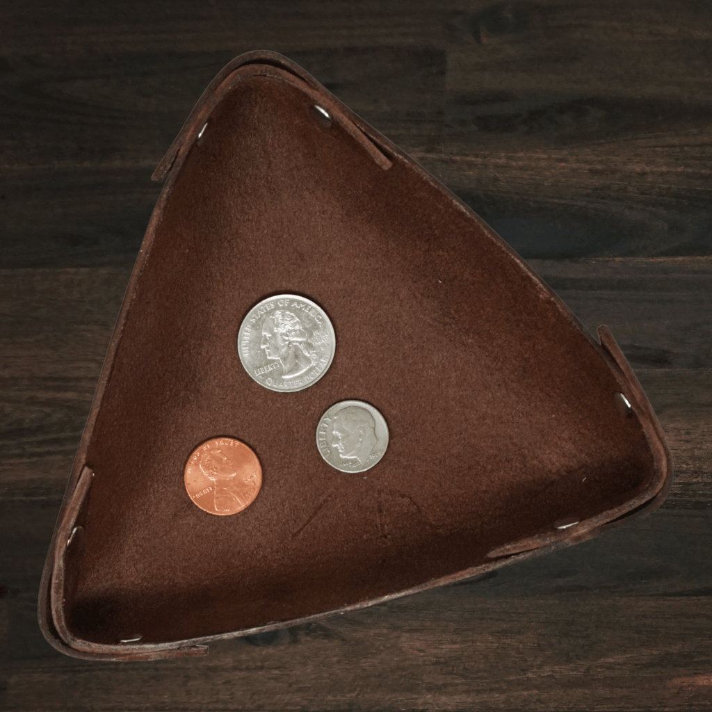 Leather Valet Tray | Small 