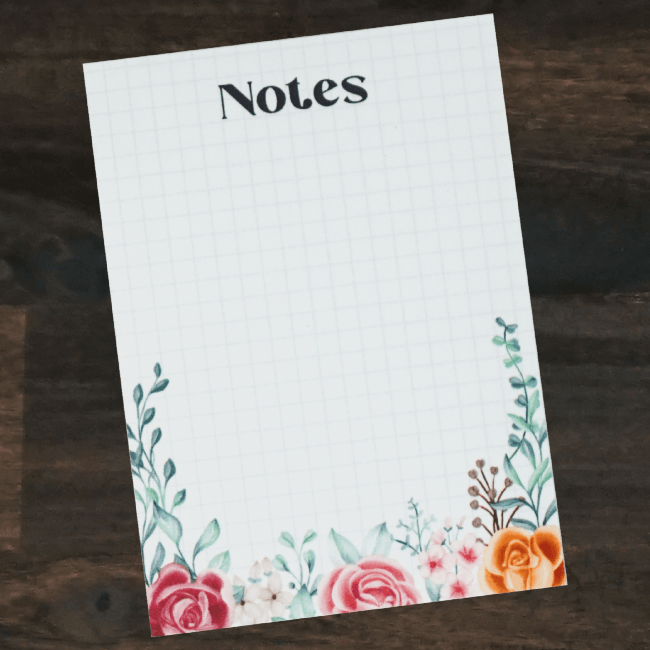 Sticky Notes | Grid Floral | Post-It®