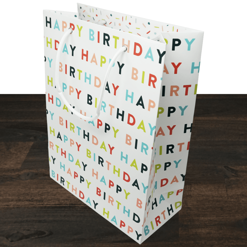 Gift Bag | Colorful Lettered Birthday | Joy Paper Co.