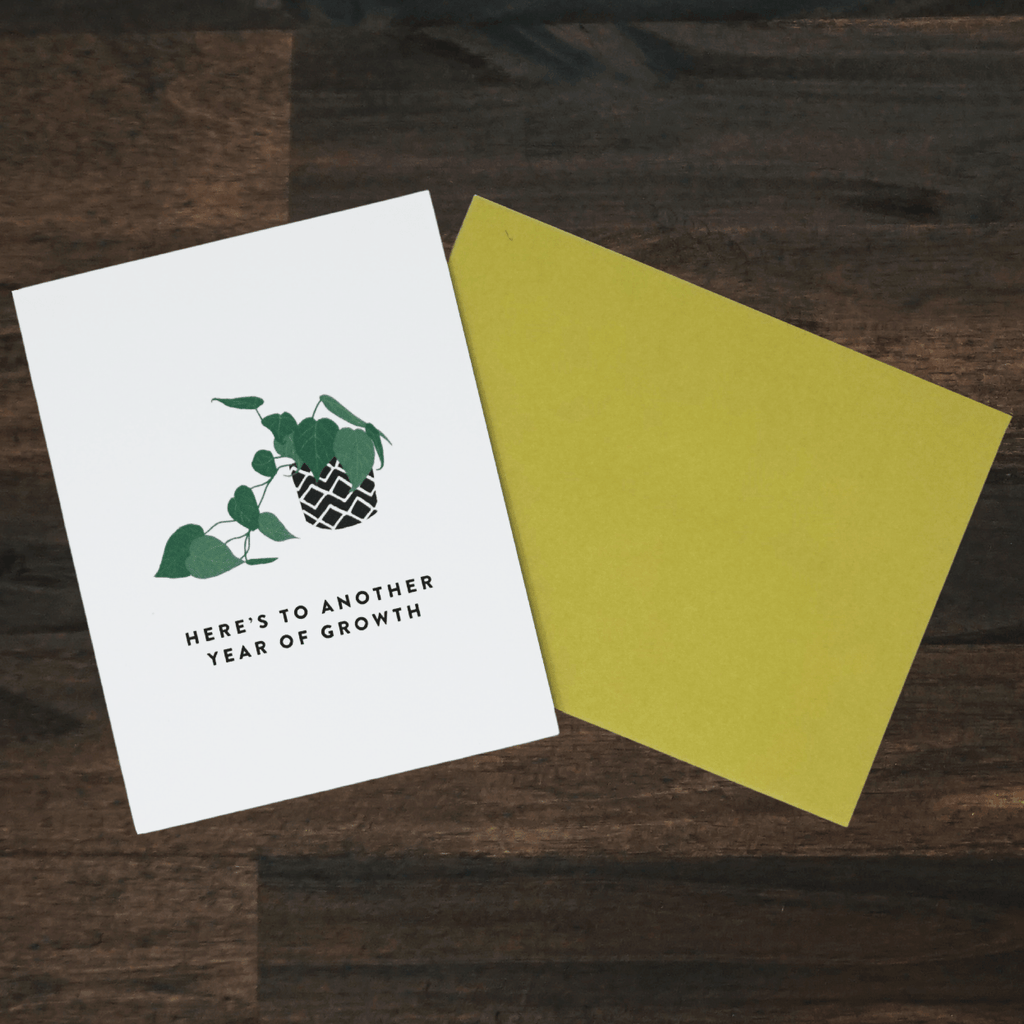 Another Year of Growth Birthday Card | Joy Paper Co.