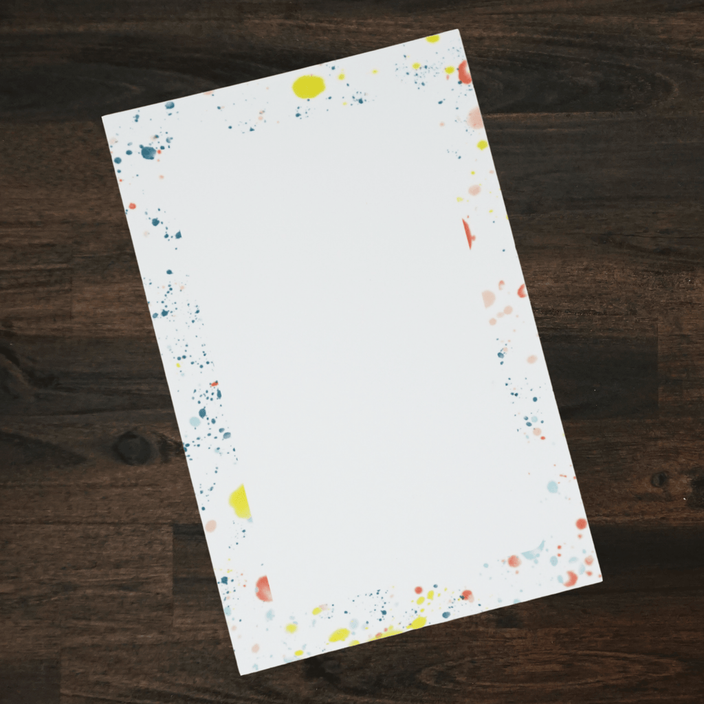 Notepad | Splatter Paint | Joy Paper Co.