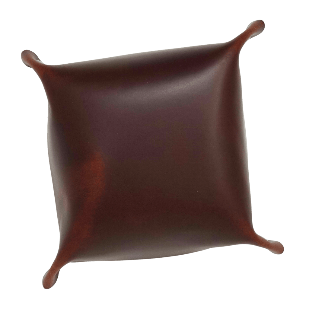 Leather Valet Tray | Small | Copper Brown | Lindy Leather