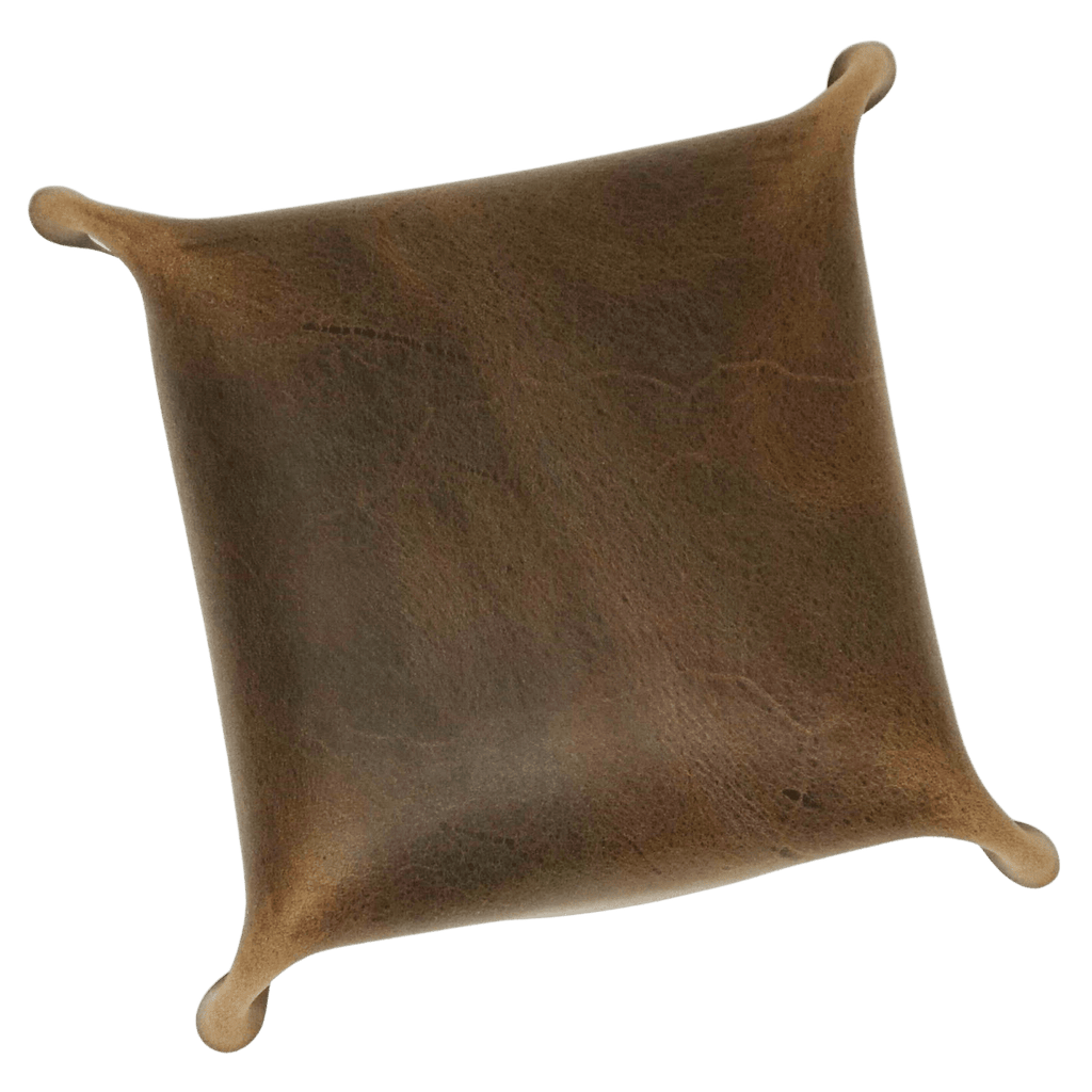 Leather Valet Tray | Small | Folklore Brown | Lindy Leather