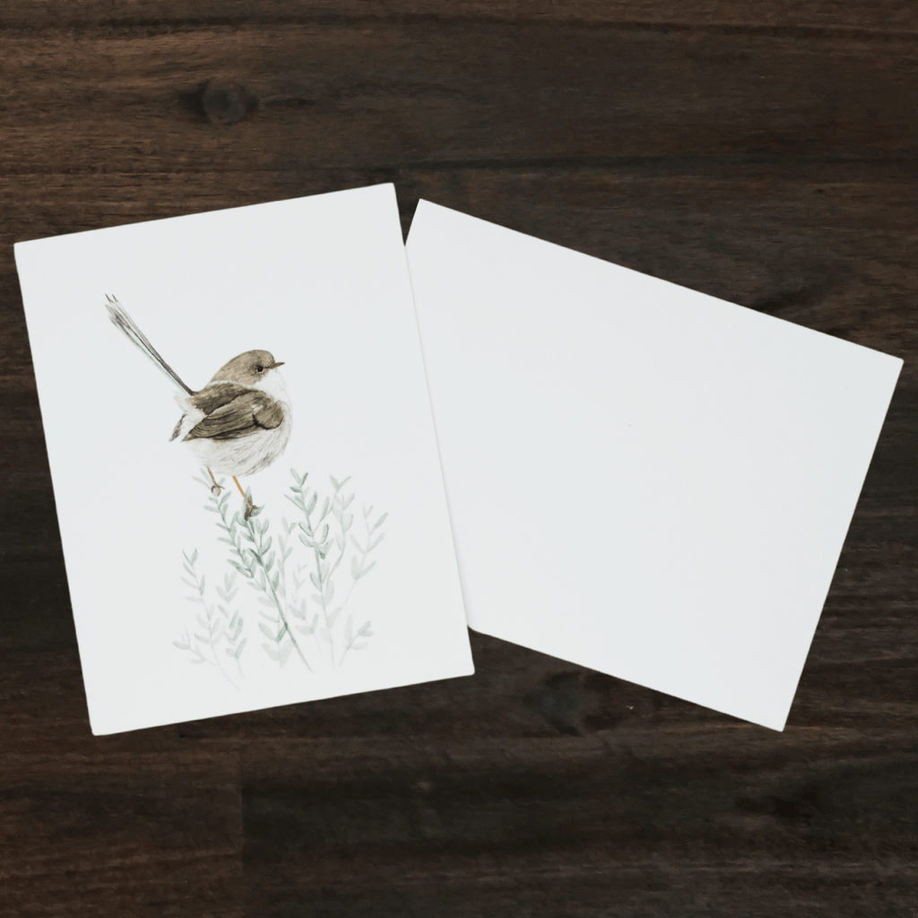 Brown Wren Card | Liz Pope Designs