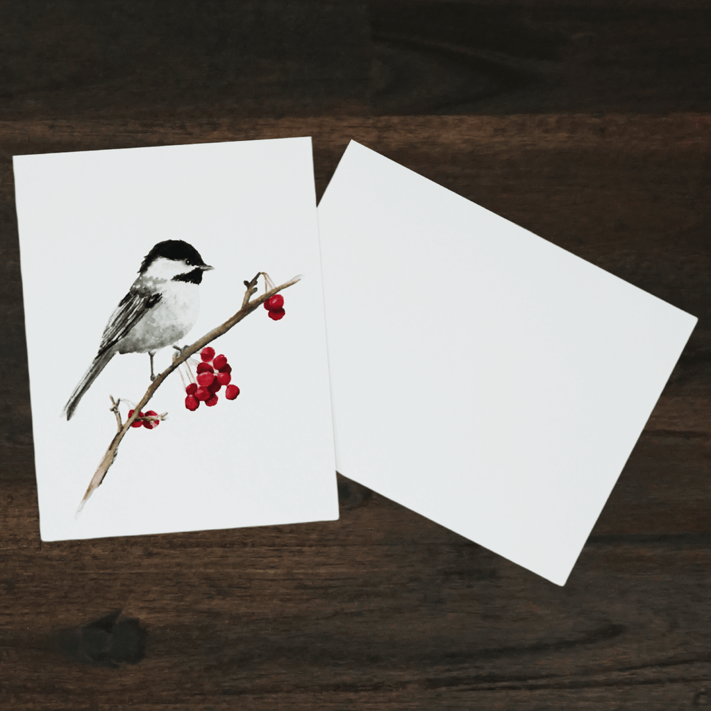 Chickadee Card | Liz Pope Designs