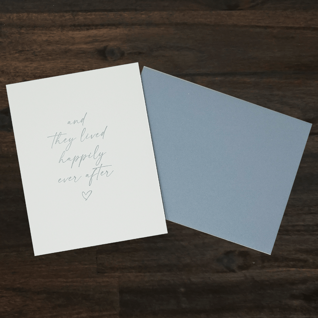 Happily Ever After Letterpress Card | Missive