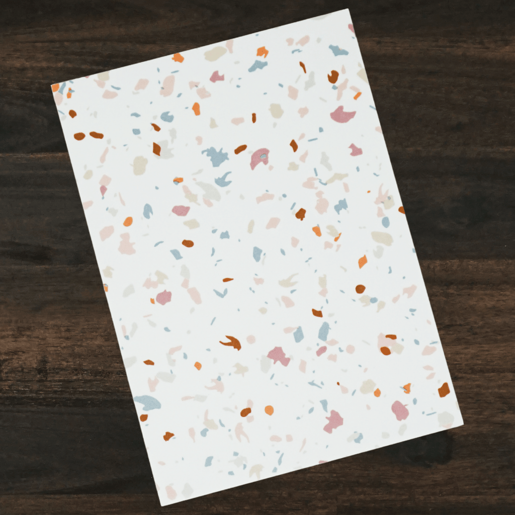 DISCOUNTED | Notepad | Multicolor Terrazzo | Missive