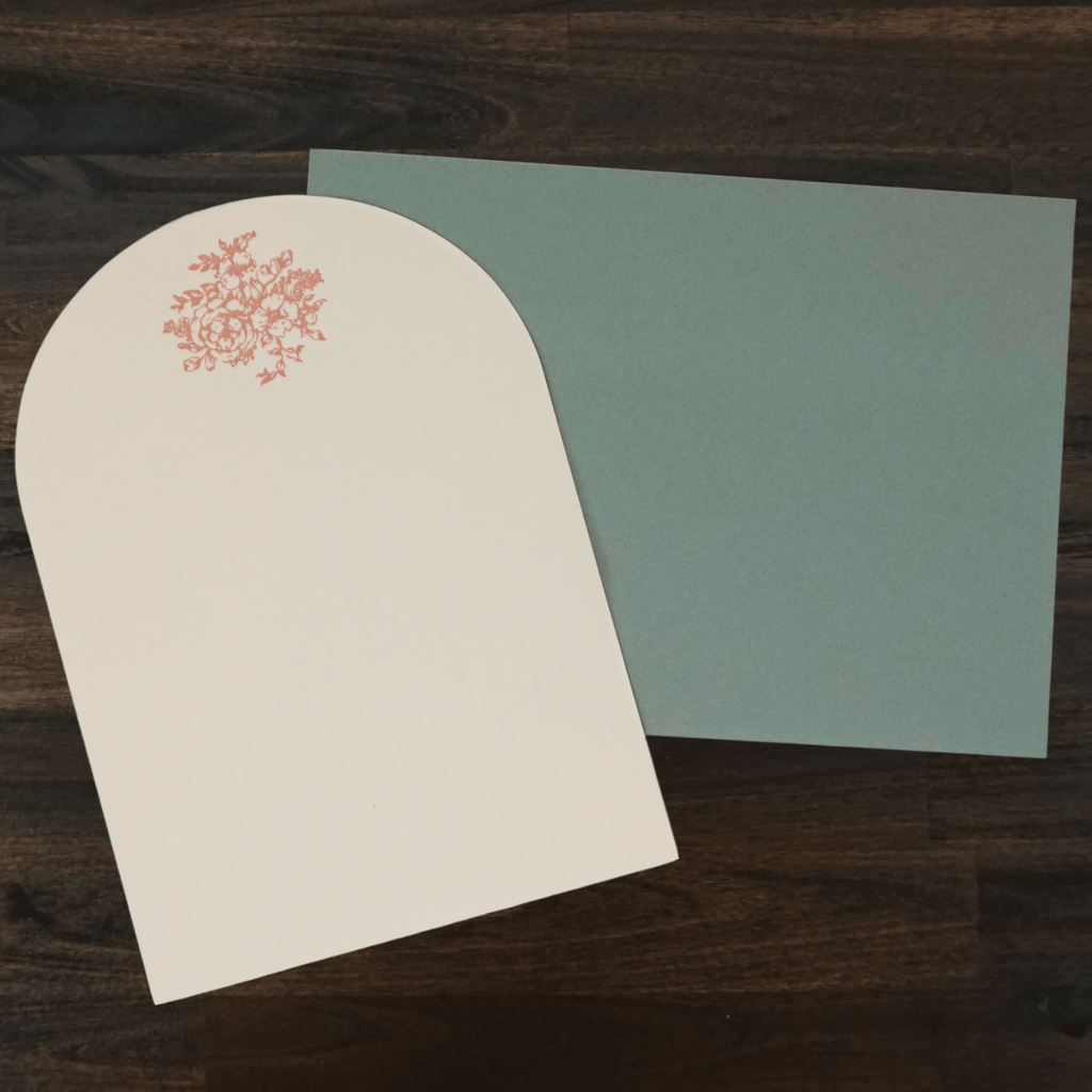 Stationery Set | 6 Note Cards | Floral | Pistachio Press