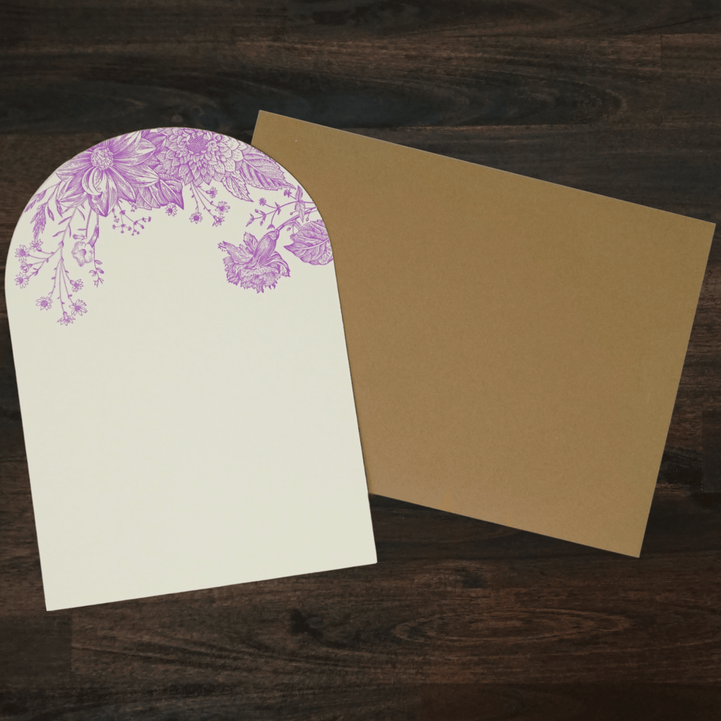 Stationery Set | 6 Note Cards | Garden | Pistachio Press