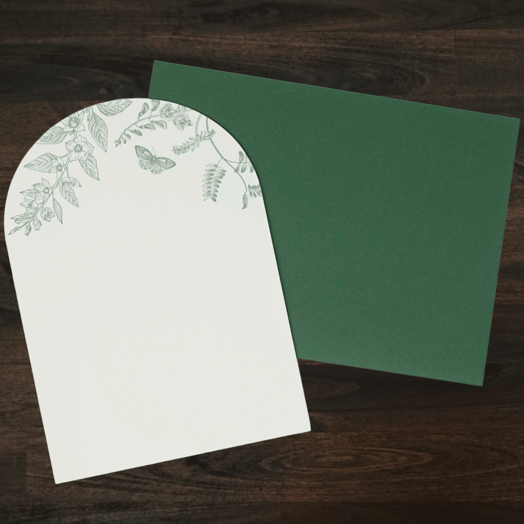 Stationery Set | 6 Note Cards | Meadow | Pistachio Press