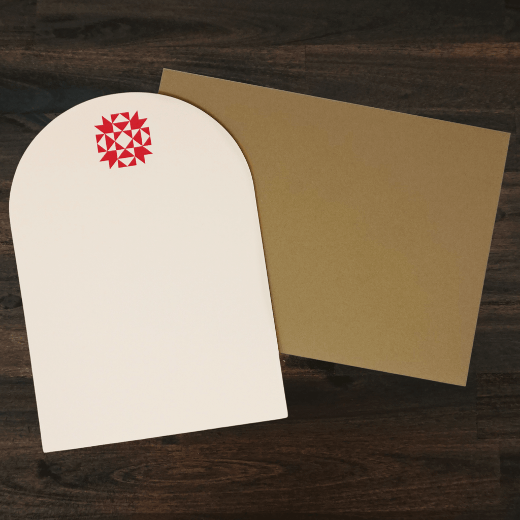 Stationery Set | 6 Note Cards | Quilty | Pistachio Press