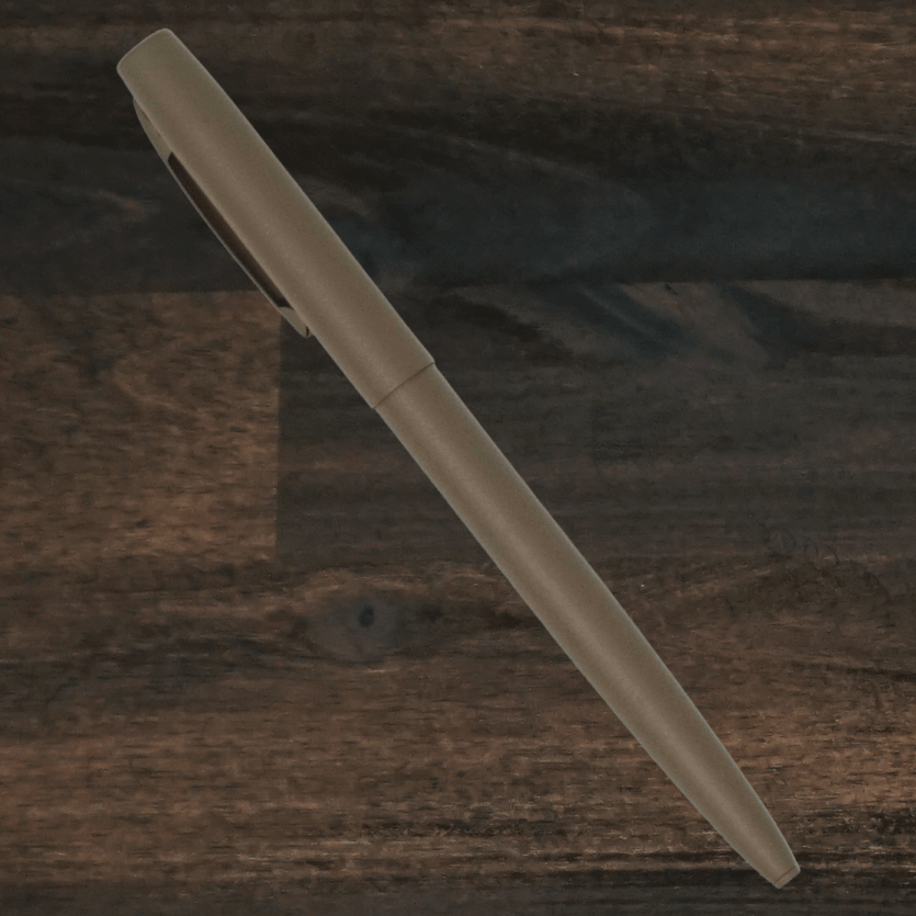All-Weather Metal Clicker Pen | Dark Tan | Rite in the Rain