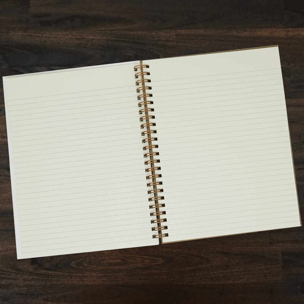 Striped Journal Lined Notebook | Ruff House Print Shop