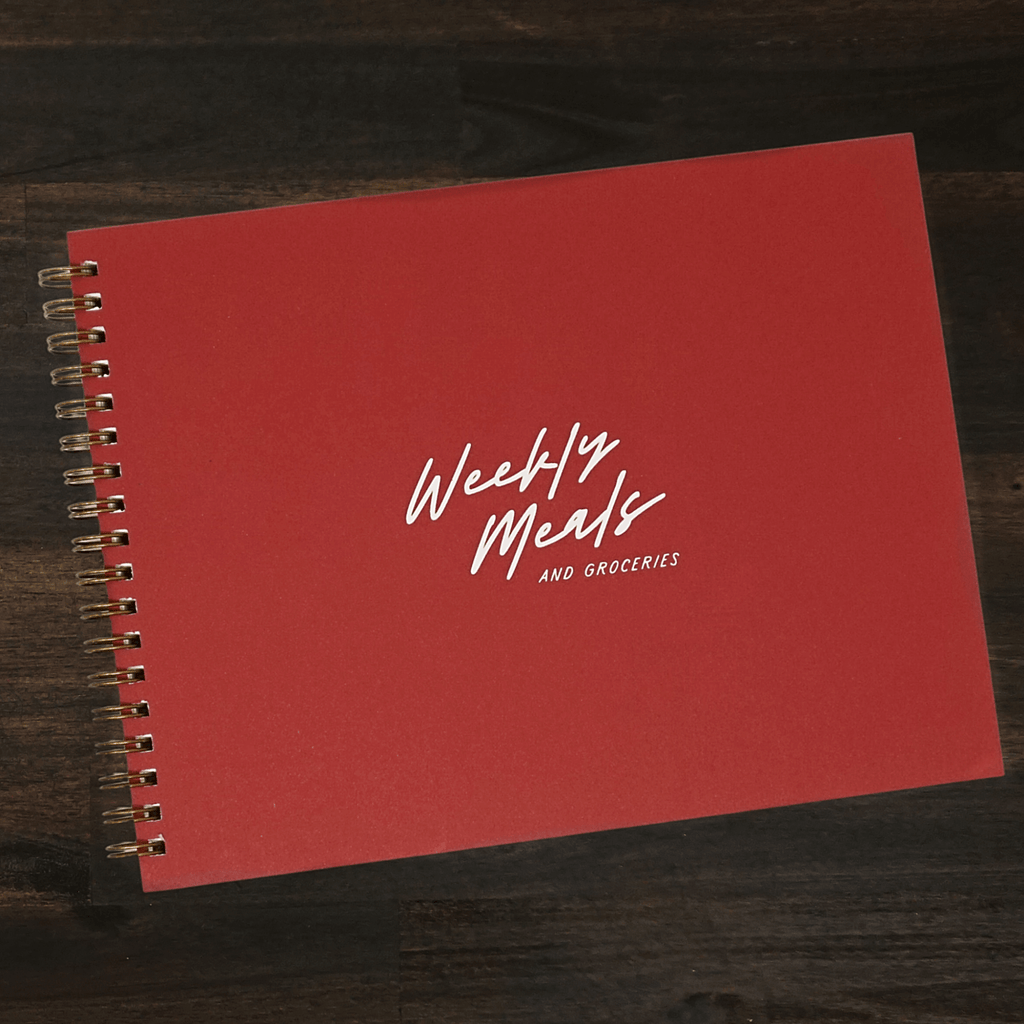 Script Weekly Meal Planner | Heirloom | Ruff House Print Shop
