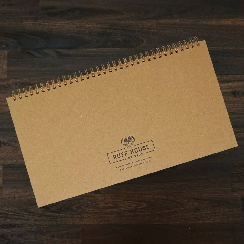 To Do Simple Undated Weekly Planner | Saffron | Ruff House Print Shop
