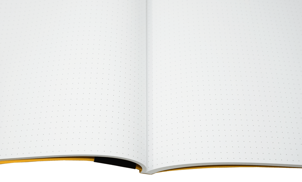 Dots Composition Notebook | Yellow | Smitten on Paper