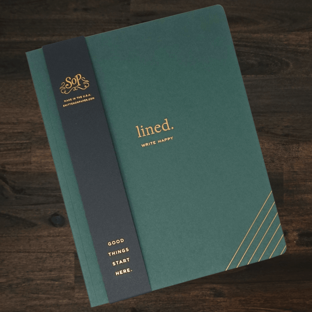 Lined Composition Notebook | Holly | Smitten on Paper