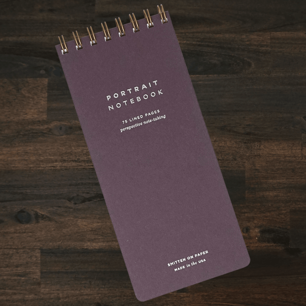 Portrait Notebook | Nightshade | Smitten on Paper