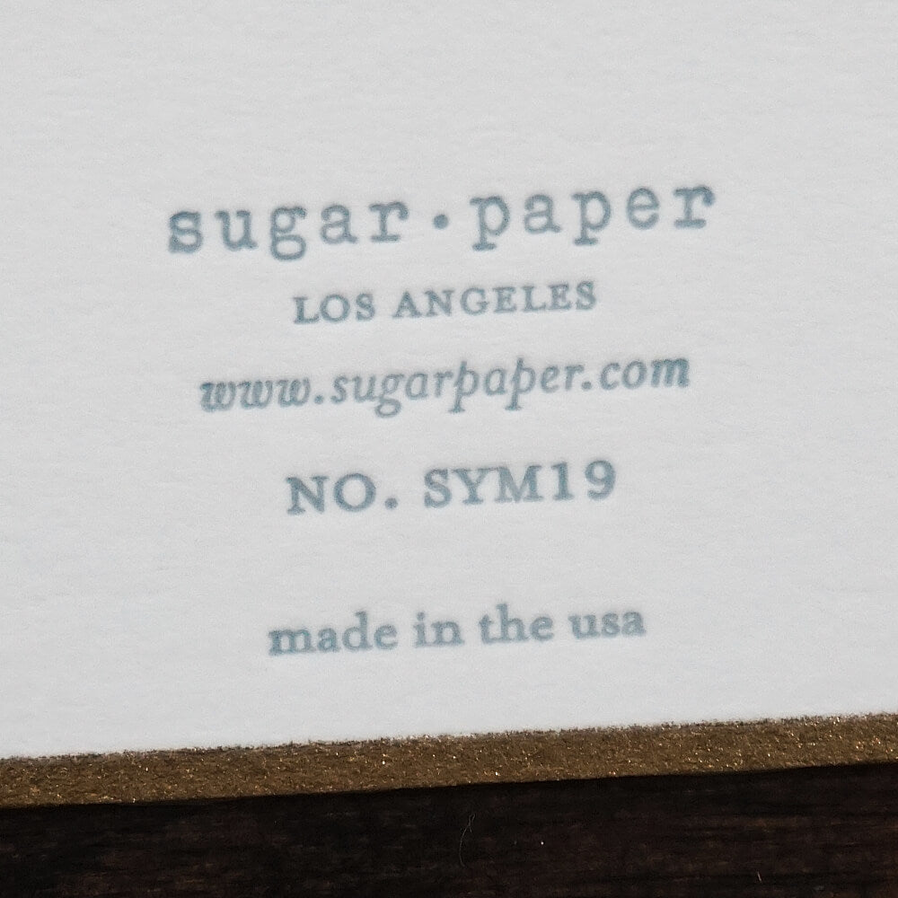 Traditional Deepest Sympathy Card | Sugar Paper
