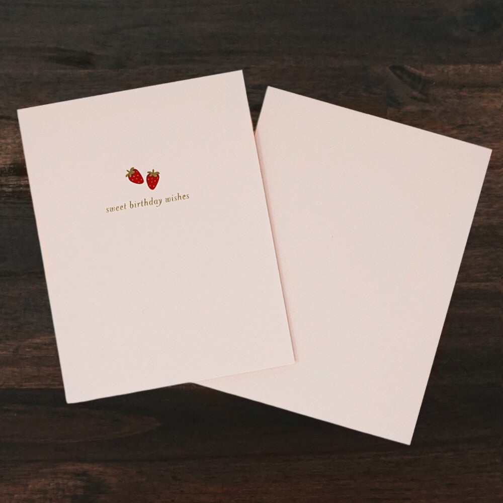 Sweetest Birthday Wishes Happy Birthday Card | Sugar Paper