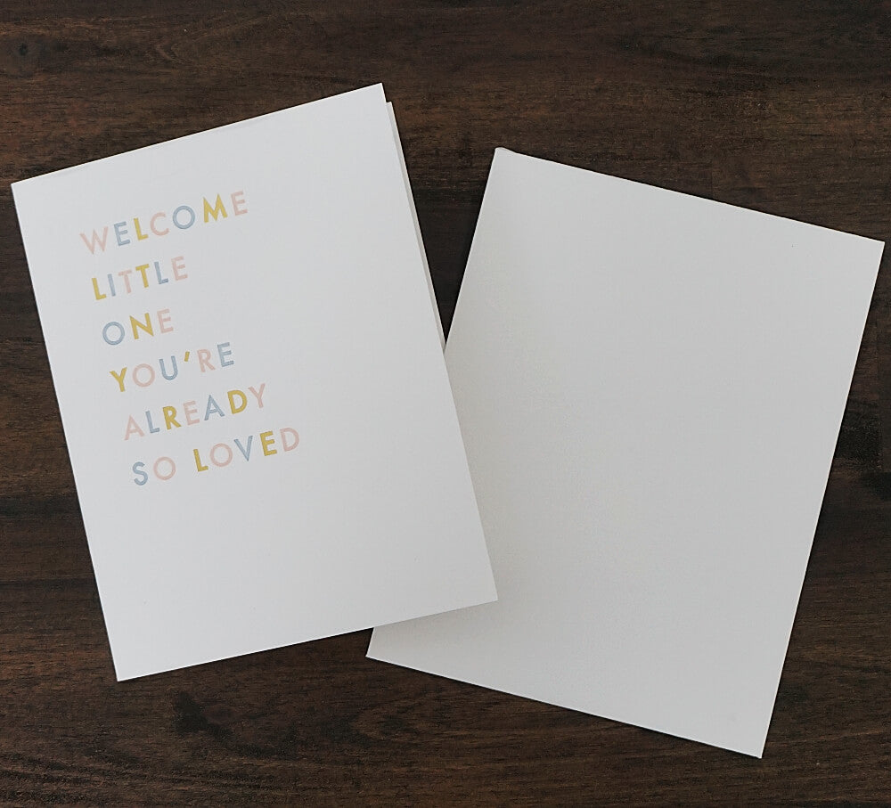 Already So Loved New Baby Card | Sugar Paper