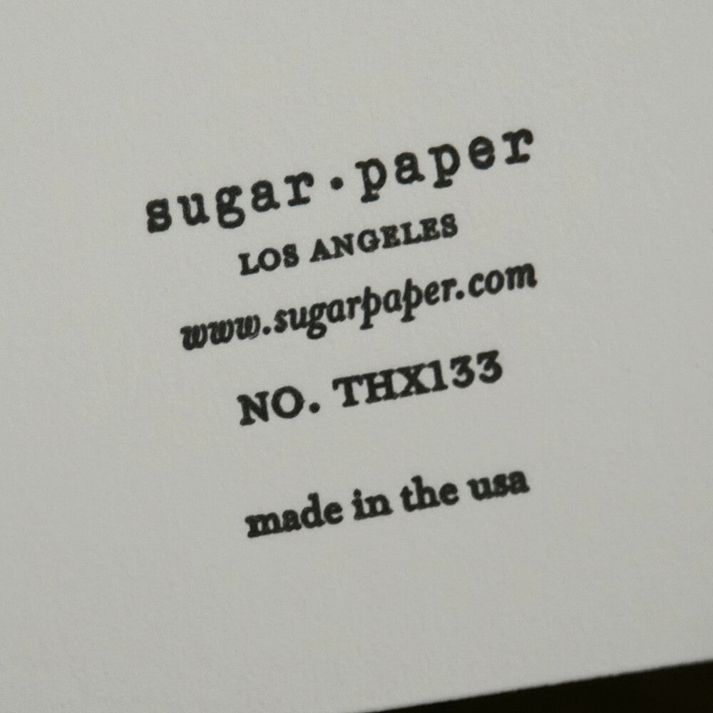 Thanks from All of Us Thank You Card | Sugar Paper