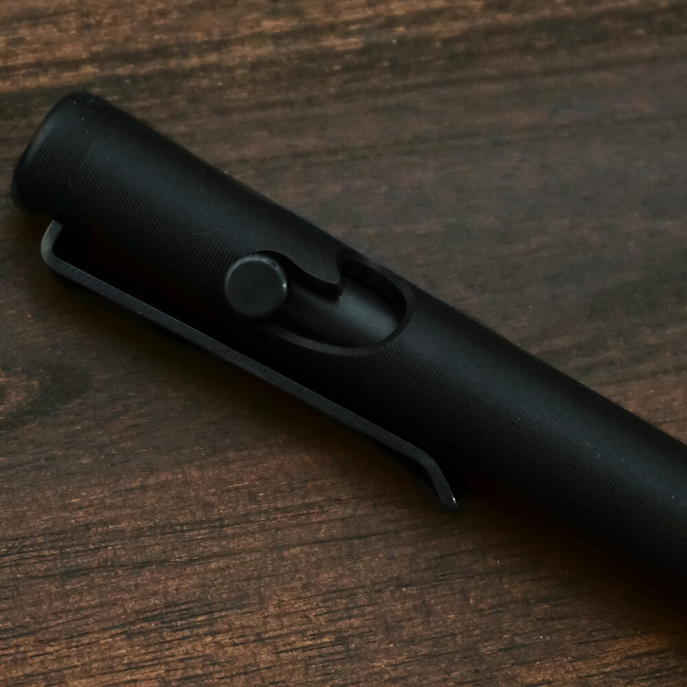 Bolt Action Pen | Ultem | Black | Standard (5.6